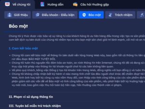 Dấu hiệu nhận biết một nhà cái uy tín