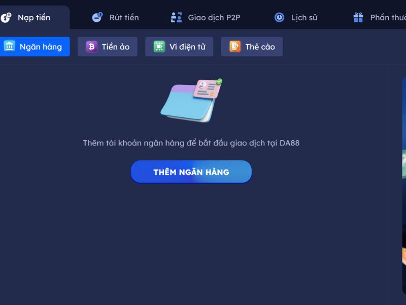 Nạp rút tiền an toàn minh bạch
